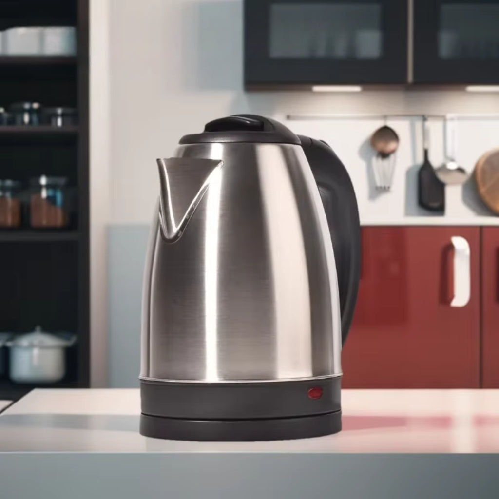 bouilloire electrique comptoir cuisine blanc