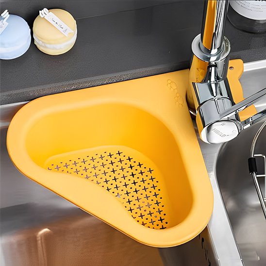 egouttoir jaune evier