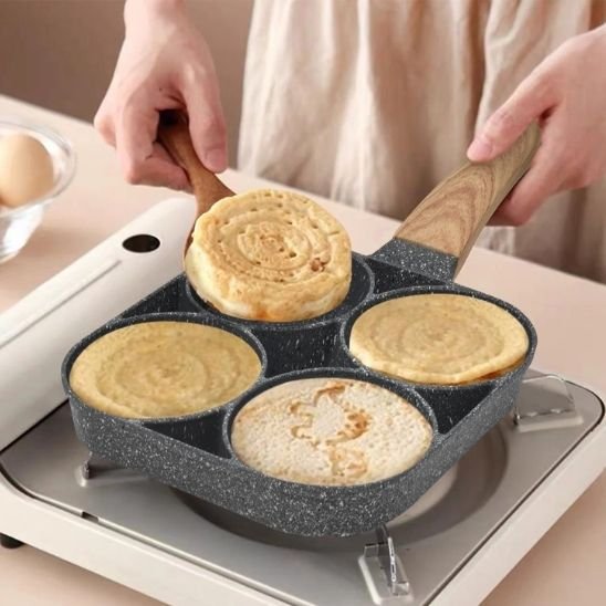 poele a oeuf omelettes cuiseur a gaz